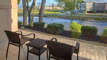 Double Room, Balcony, River View | Terrace/patio