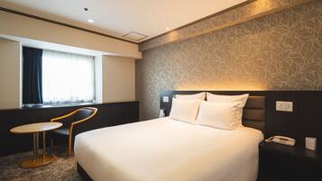 Minibar, in-room safe, desk, blackout curtains