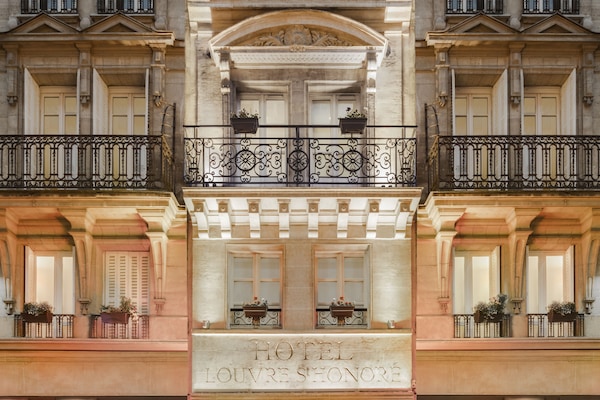 Façade de l’hébergement