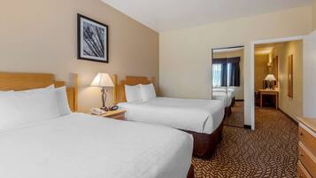 Desk, iron/ironing board, cribs (surcharge), rollaway beds (surcharge)
