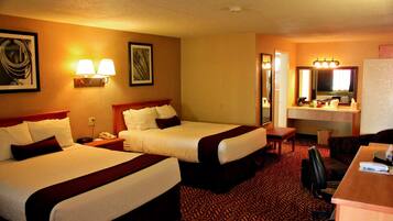 Skrivebord, strygejern/strygebræt, baby-/barnesenge (tillægsgebyr)