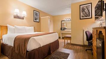 Desk, iron/ironing board, cribs/infant beds, rollaway beds