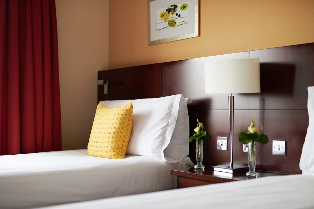 Premium bedding, minibar, in-room safe, desk