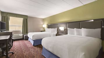 Standard Room, 2 Queen Beds, Non Smoking | Desk, soundproofing, iron/ironing board, cots/infant beds
