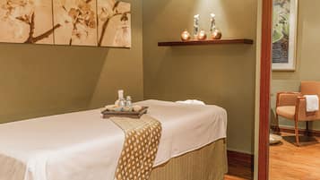 Body treatments, hot stone massages, deep-tissue massages