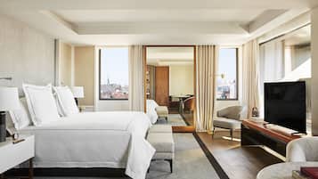 防过敏的被褥、迷你吧、客房内保险箱、办公桌