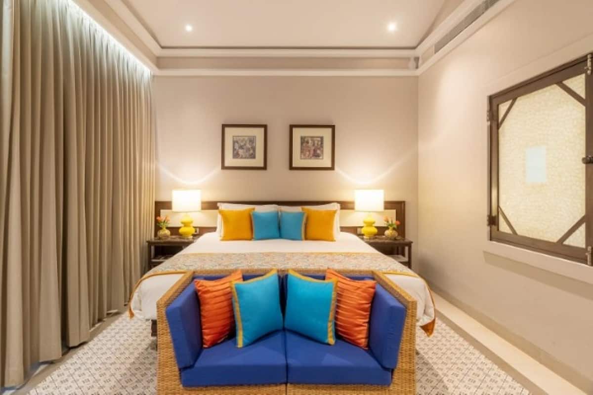 Premium bedding, memory foam beds, minibar, in-room safe