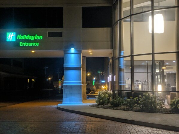 Front of property – evening/night