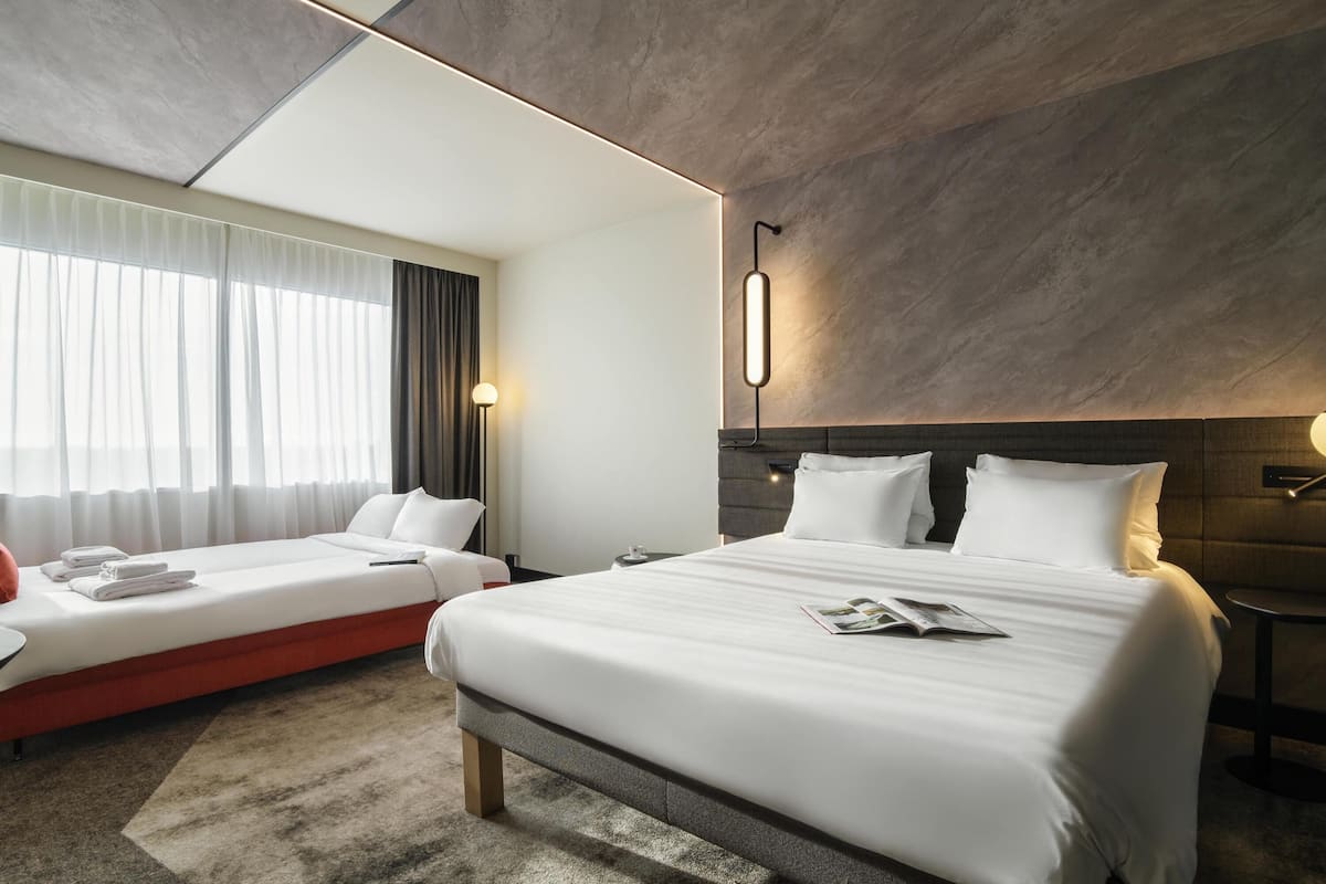 1 bedroom, in-room safe, blackout curtains, iron/ironing board