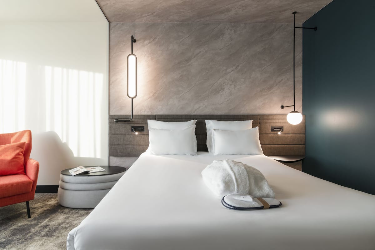 Kamar Double Eksekutif, 1 Tempat Tidur Double | 1 kamar tidur, brankas, tirai kedap cahaya, dan setrika/meja setrika