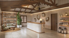 Couples treatment rooms, sauna, hot tub, steam room, body treatments