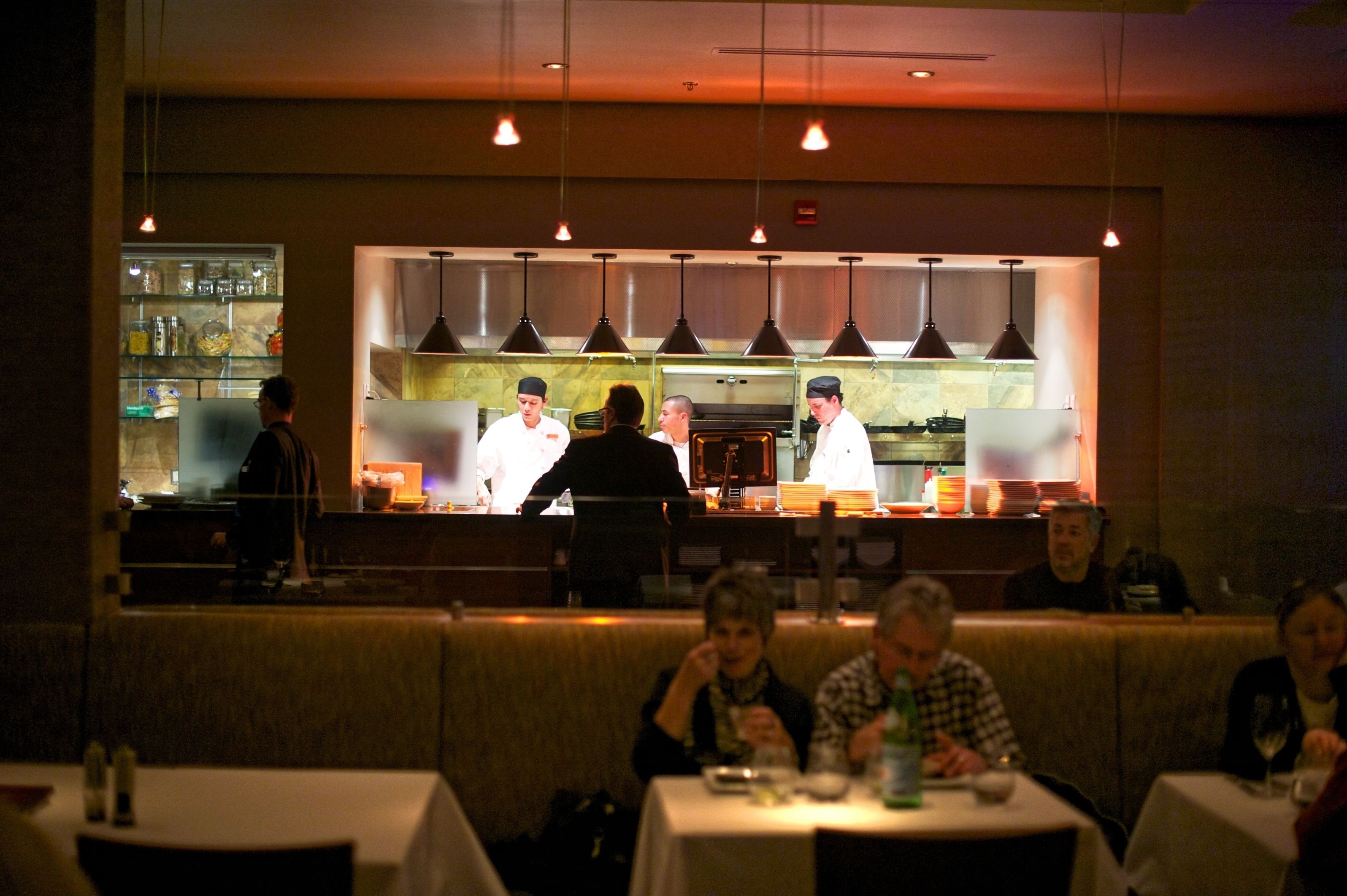 breakfast, lunch and dinner served