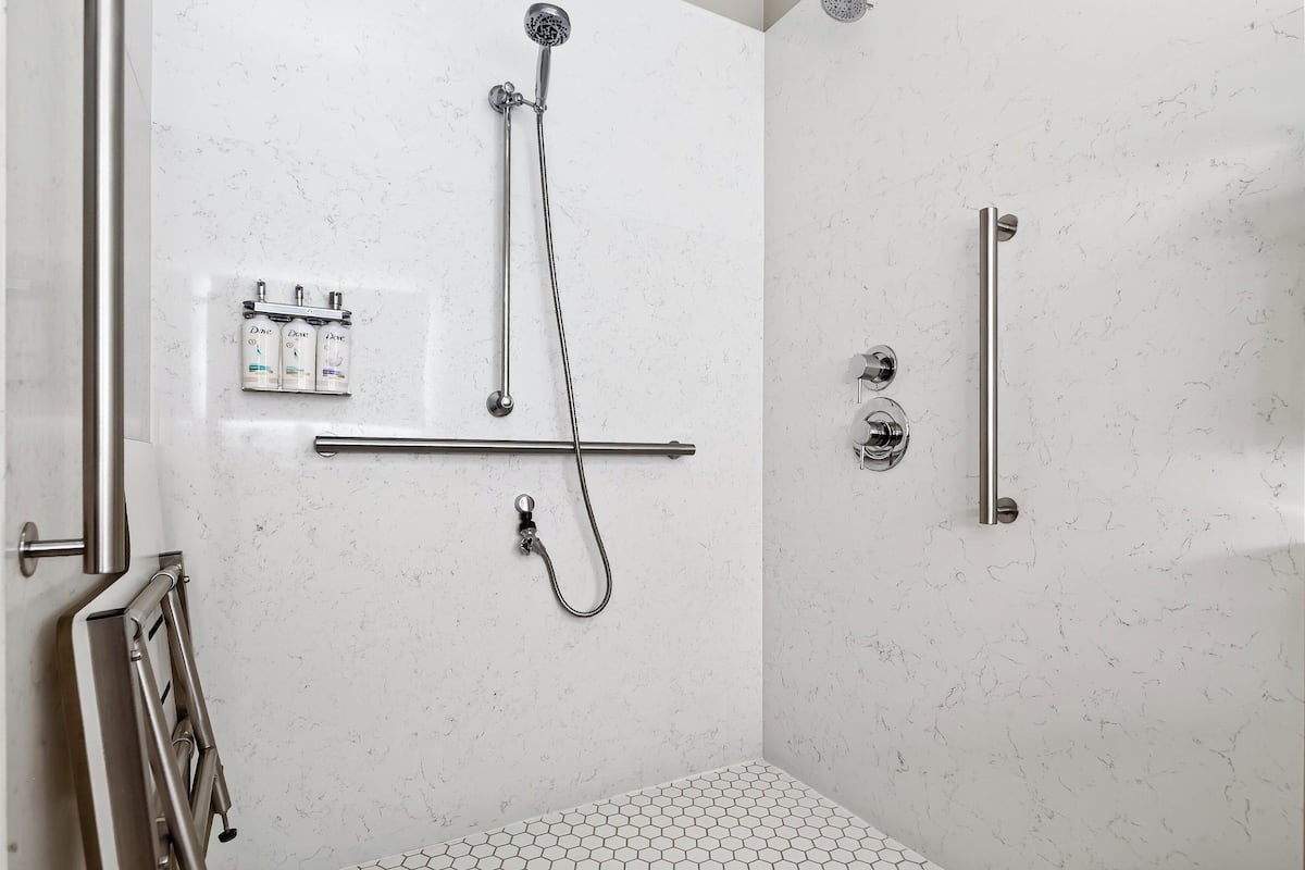 Blackout drapes, iron/ironing board, WiFi, bed sheets