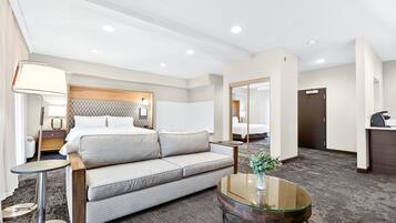 Blackout curtains, iron/ironing board, WiFi, bed sheets