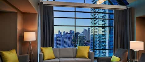 Suite, 1 grand lit et 1 canapé-lit | Literie de qualité, couette en duvet