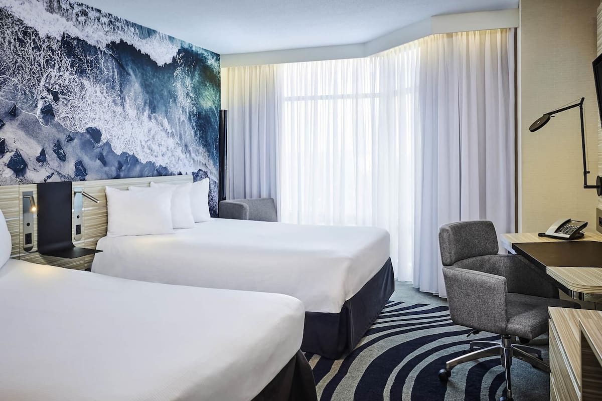 Executive Room, 2 Double Beds | Premium bedding, down comforters, in-room safe, desk