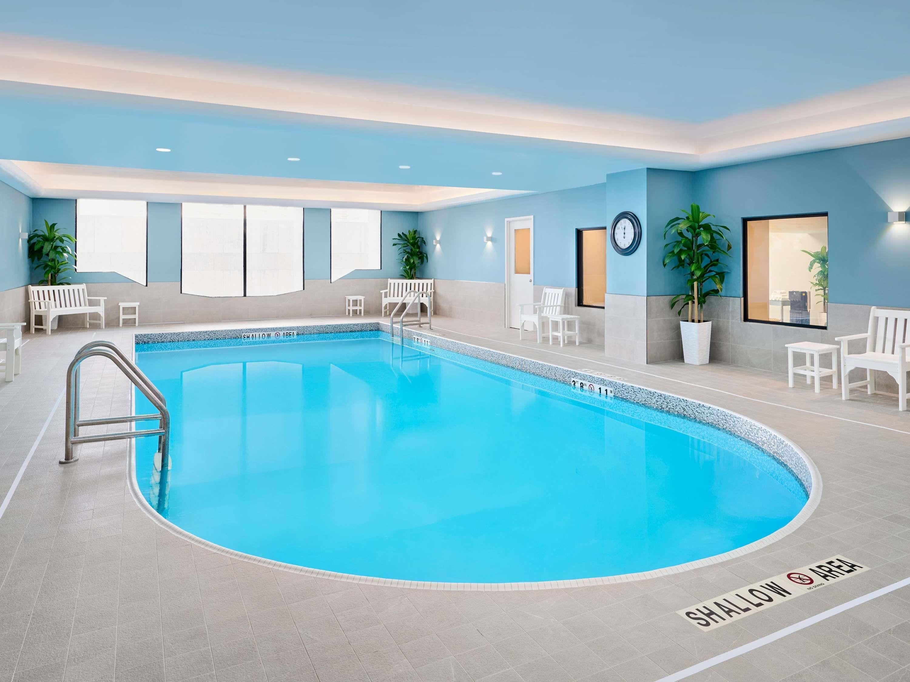 Una piscina techada