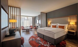Junior-Suite | Hochwertige Bettwaren, Zimmersafe, Verdunkelungsvorhänge