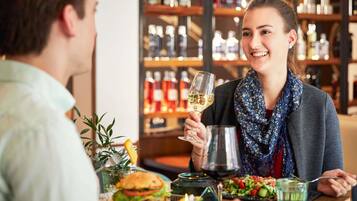 Frühstück, Mittagessen und Abendessen
