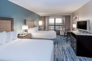Premium bedding, down duvets, pillow-top beds, in-room safe