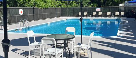 Seasonal outdoor pool