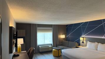 Standard Room, 1 King Bed with Sofa bed, Non Smoking | Desk, laptop workspace, iron/ironing board, rollaway beds
