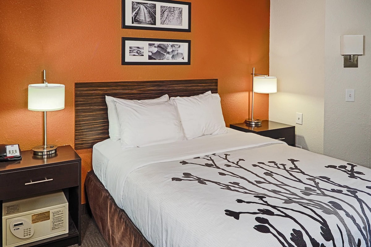 Chambre, 1 grand lit, accessible aux personnes à mobilité réduite, non-fumeurs | 1 chambre, coffres-forts dans les chambres, chambres insonorisées