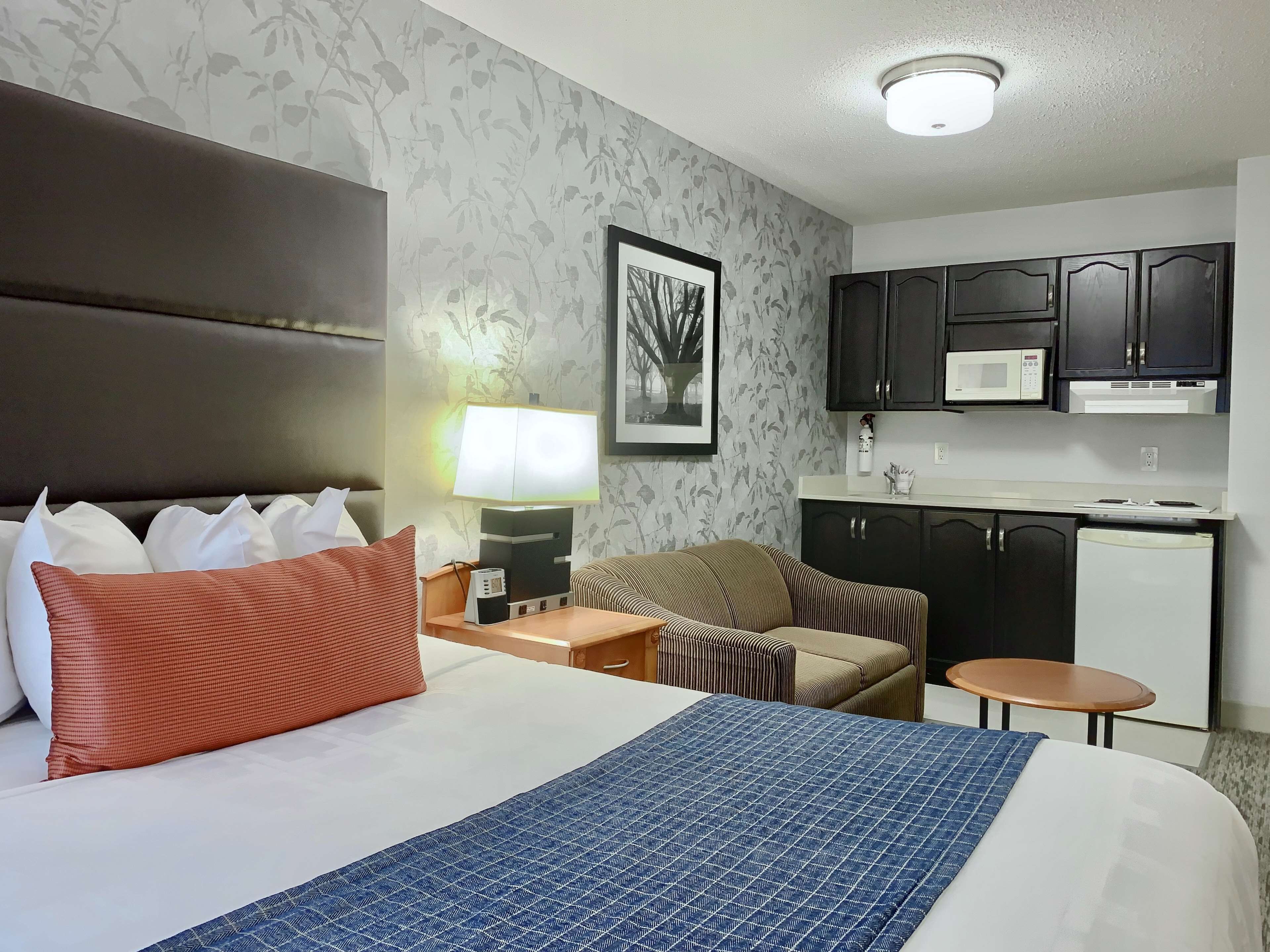 standard room, 1 queen bed, non smoking, kitchenette (with sofabed) | in-room safe, blackout curtains, iron/ironing board, free wifi