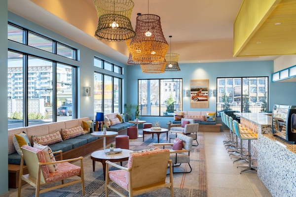 Poolside views, open daily