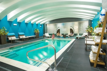 Couples treatment rooms, sauna, hot tub, steam room, body treatments at Grand Sierra Resort and Casino