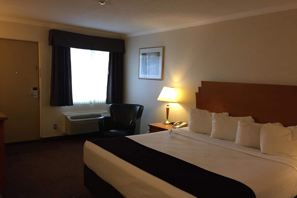 Standard Room, 1 Katil Raja (King), Non Smoking, Refrigerator | Peralatan tempat tidur premium, gebar bulu kapas, tilam berlapik