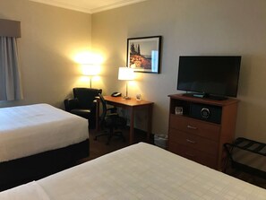 Business-Zimmer, 2 Queen-Betten, Nichtraucher, Kühlschrank und Mikrowelle