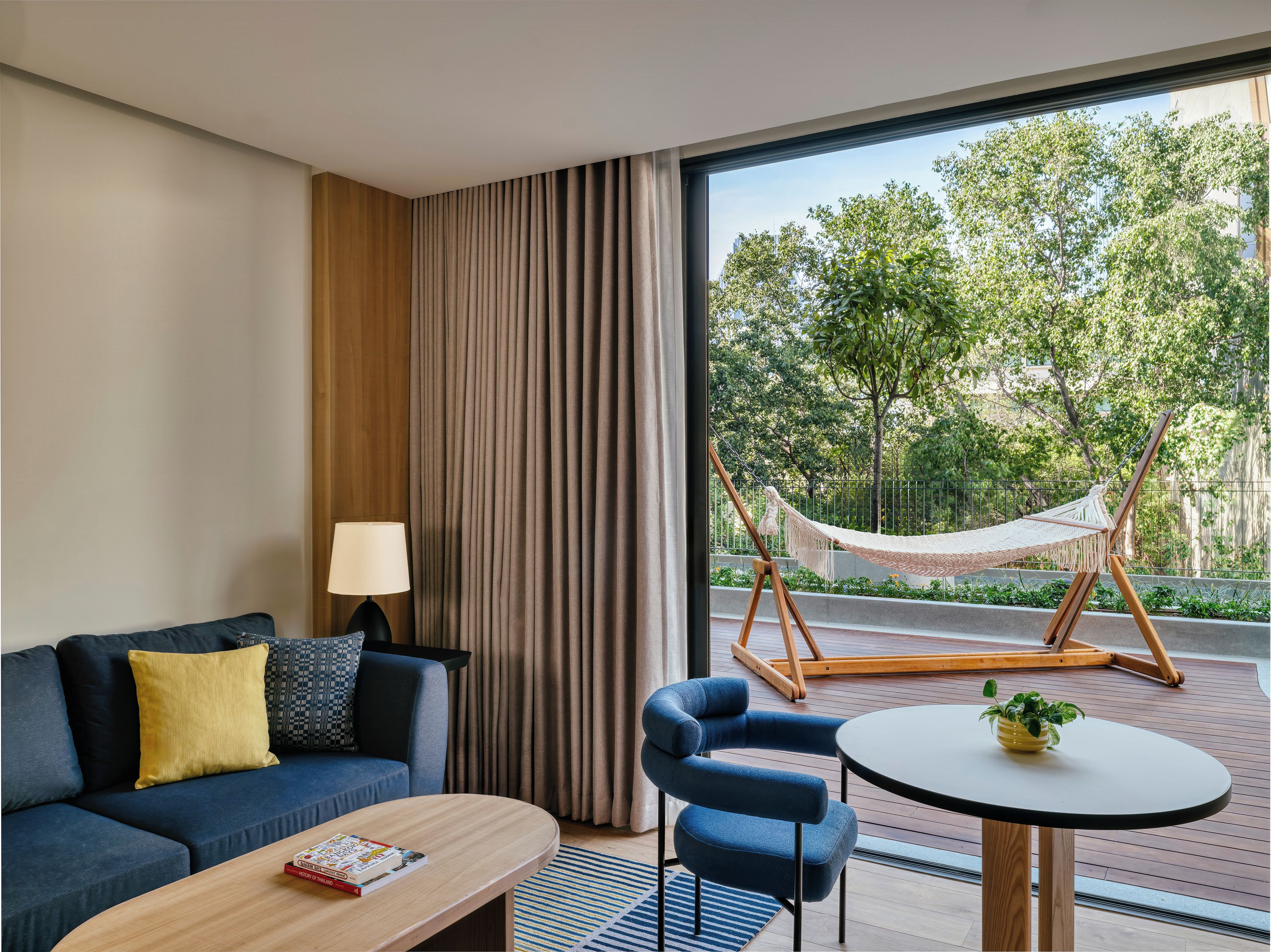 Suite, 1 Bedroom, Balcony, Courtyard View | Minibar, in-room safe, desk, blackout drapes