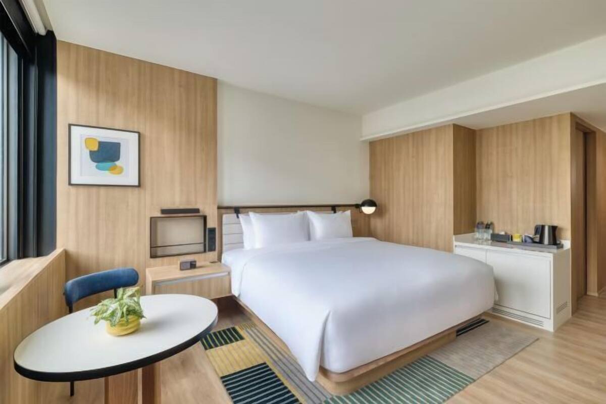 1 habitación, minibar, caja de seguridad en la habitación y escritorio