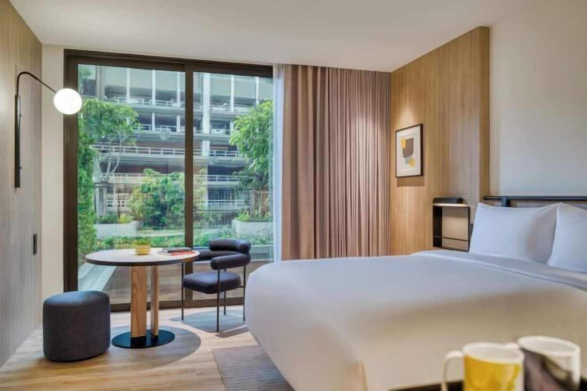 1 habitación, minibar, caja de seguridad en la habitación y escritorio