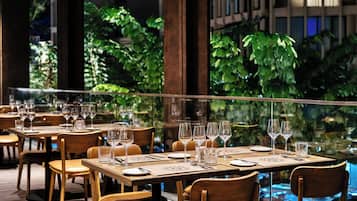 2 restaurants, lunch, dinner, brunch served; Spanish cuisine