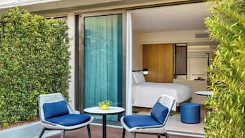 Suite, 1 Schlafzimmer, Balkon, Blick auf den Innenhof | Blick auf den Innenhof