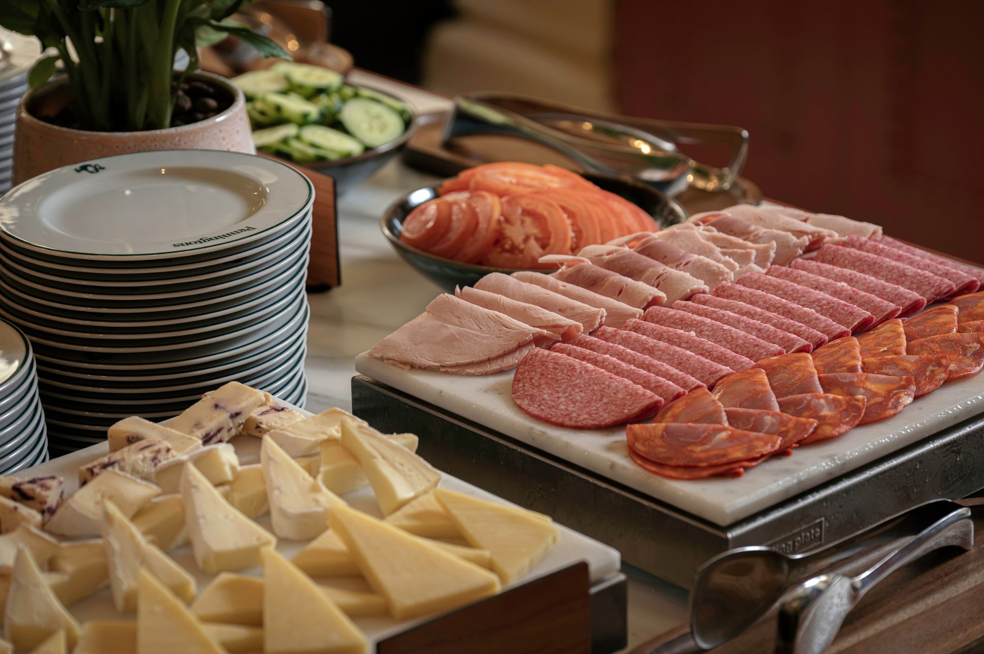 Breakfast buffet