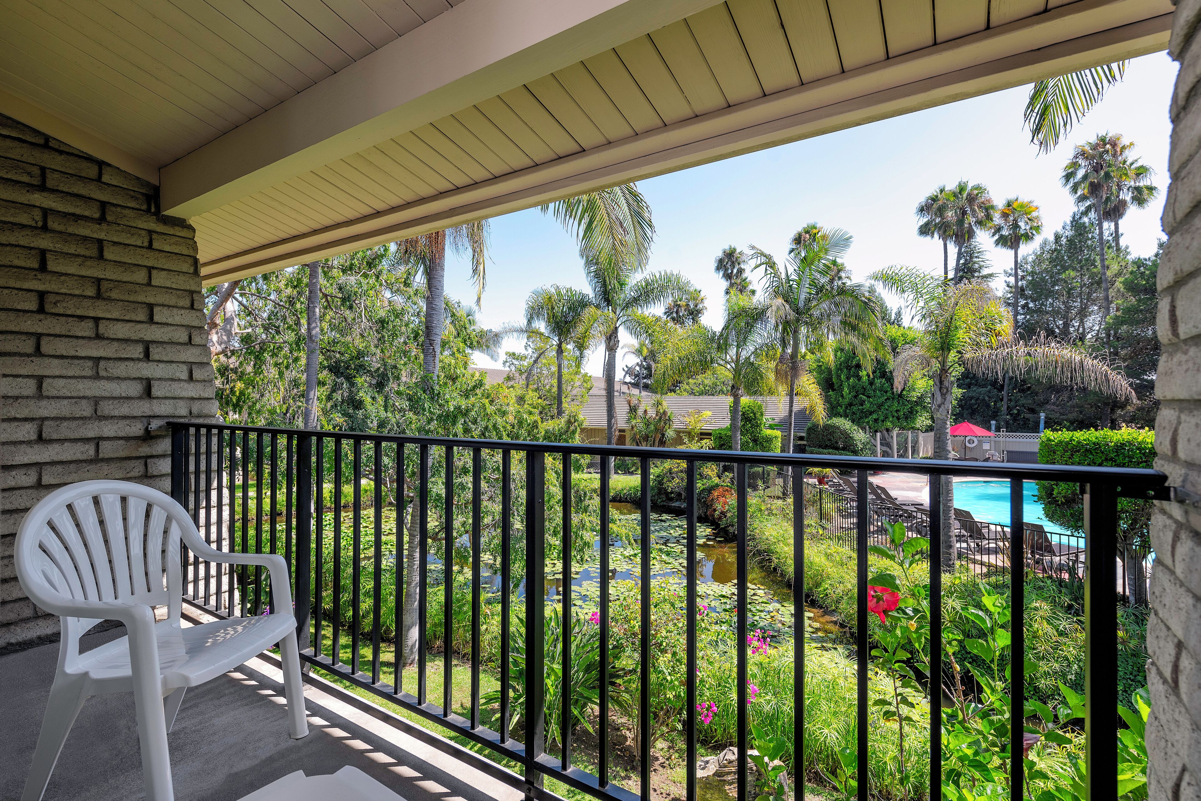 Vue depuis le balcon