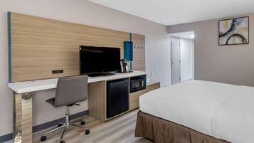 Caja de seguridad en la habitación y escritorio