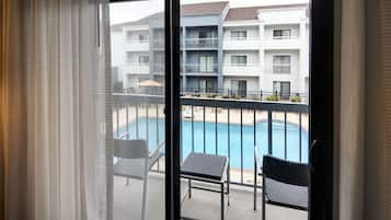 Udsigt fra balkon