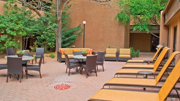 Blick von der Unterkunft