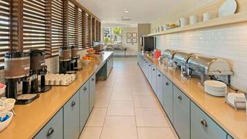 Free daily on-the-go breakfast