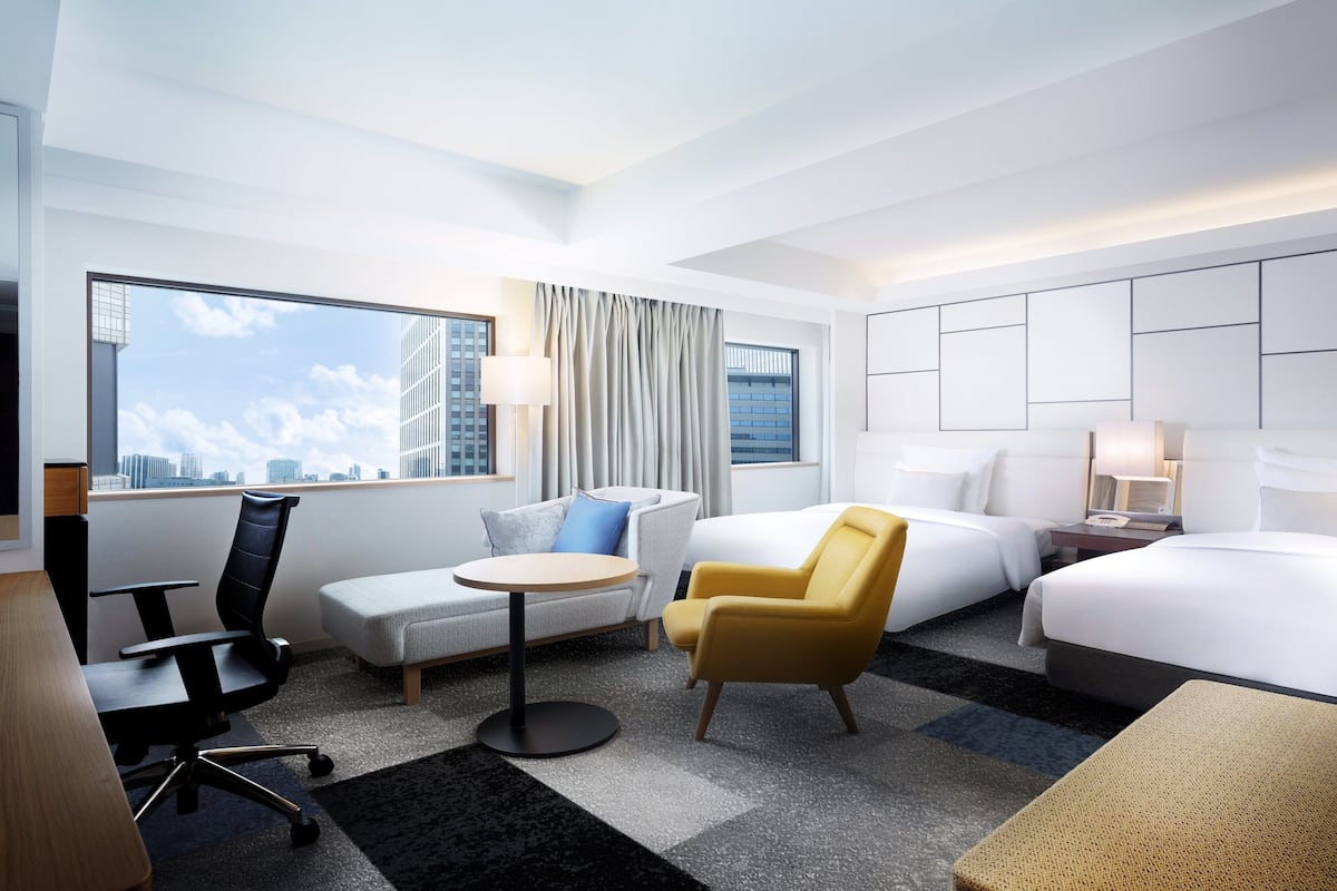 Premium Room, 2 Queen Beds, Club Lounge Access (High Floor) | Premium bedding, down comforters, in-room safe, desk