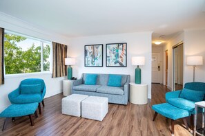 Uitzicht vanuit de kamer