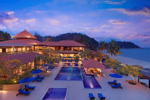 2 outdoor pools, open 8:00 AM to 8:00 PM, pool umbrellas, sun loungers