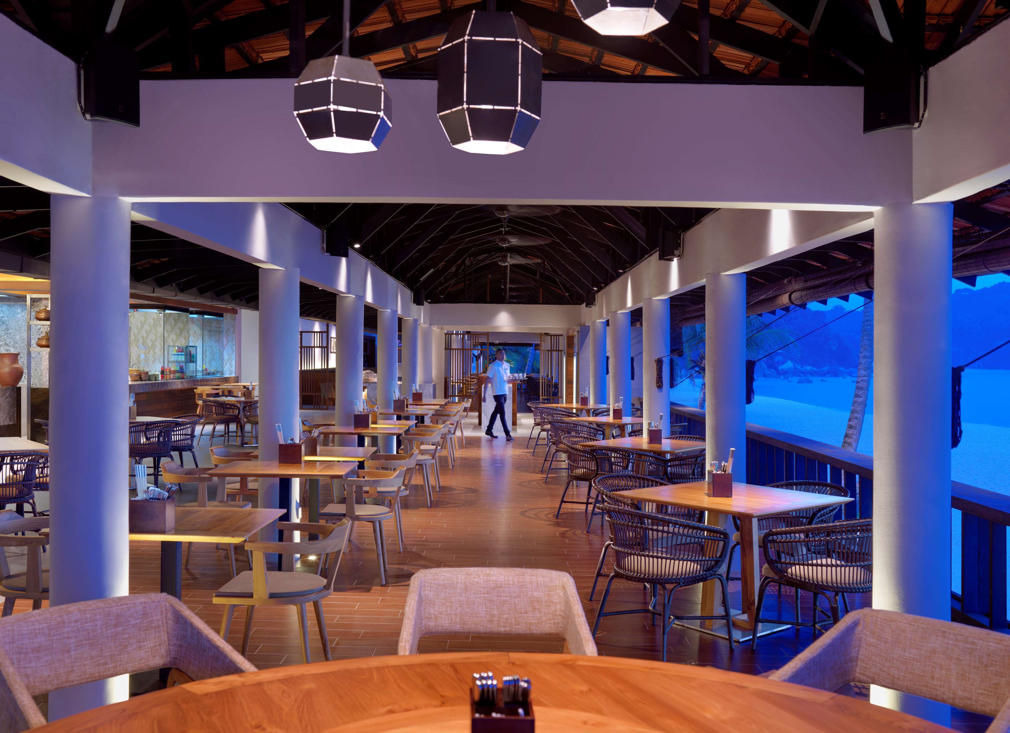 3 restaurants, breakfast, lunch, dinner served; malaysian cuisine