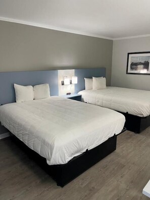 Standard Room, 2 Queen Beds, Non Smoking | 1 bedroom, premium bedding, pillowtop beds, desk