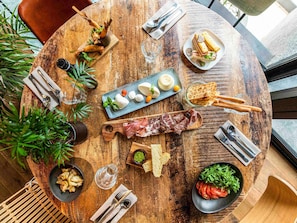 Frühstück, Mittagessen und Abendessen