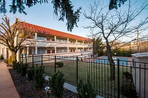 Blick von der Unterkunft